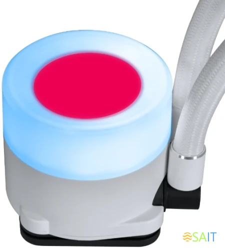 Система водяного охлаждения Lian-Li Galahad II Trinity 240 ARGB Soc-AM5/AM4/1200/1700/1851 белый30dB Al+Cu 240W Ret (G89.GA2T24W.00)