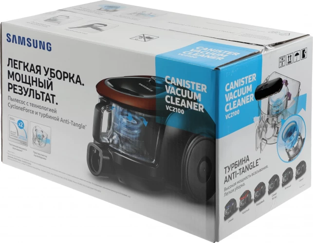 Пылесос Samsung VC18M21D0VG/EV 1800Вт титан/черный