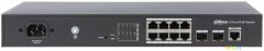 Коммутатор Dahua DH-PFS4210-8GT-150 (L2) 8x1Гбит/с 2SFP 8PoE+ 150W управляемый