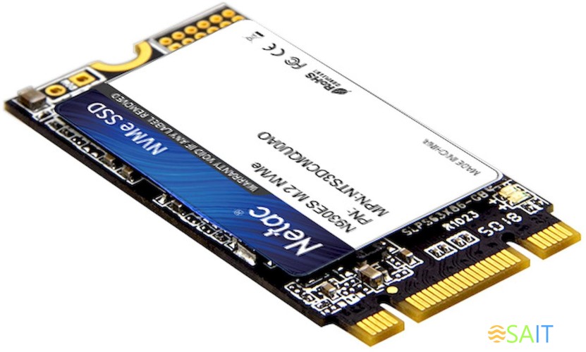Накопитель SSD Netac PCIe 3.0 x2 128GB NT01N930ES-128G-E2X N930ES M.2 2242