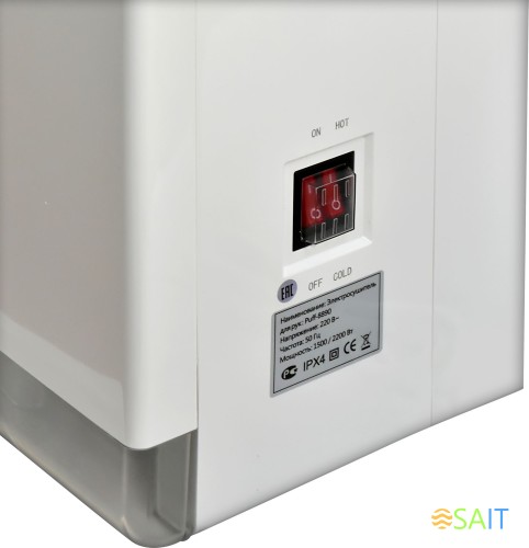 Сушилка для рук Puff 8890 1500Вт белый