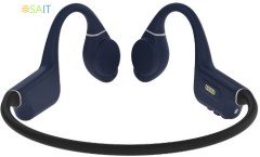 Гарнитура накладные Creative Outlier Free Pro Plus черный/синий беспроводные bluetooth крепление за ухом (51EF1081AA001)