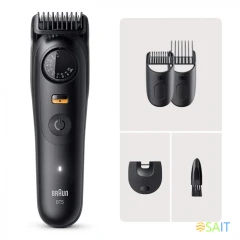 Триммер Braun Series 5 BT5520 черный (насадок в компл:3шт)