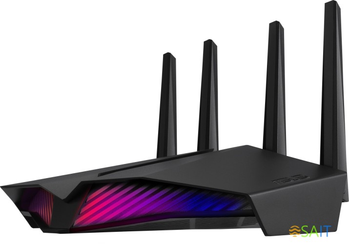 Роутер беспроводной Asus RT-AX82U AX5400 10/100/1000BASE-TX/4G ready черный