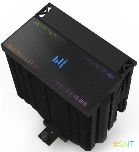 Устройство охлаждения(кулер) Zalman CNPS13X ARGB Soc-AM5/AM4/1200/1700/1851 черный 4-pin 29.7dB Al+Cu 240W 810gr Ret (CNPS13X BLACK)