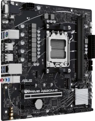 Материнская плата Asus PRIME A620M-E-CSM SocketAM5 AMD A620 2xDDR5 mATX AC`97 8ch(7.1) GbLAN RAID+VGA+HDMI+DP