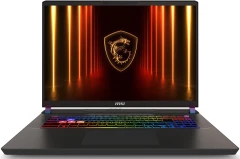 Ноутбук MSI Vector 17 HX AI A2XWHG-240XRU Core Ultra 9 275HX 32Gb SSD1Tb NVIDIA GeForce RTX5070Ti 12Gb 17" IPS QHD+ (2560x1600) FreeDOS grey space WiFi BT Cam (9S7-17S372-240)
