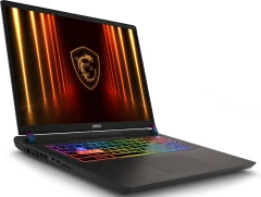Ноутбук MSI Vector 17 HX AI A2XWHG-240XRU Core Ultra 9 275HX 32Gb SSD1Tb NVIDIA GeForce RTX5070Ti 12Gb 17" IPS QHD+ (2560x1600) FreeDOS grey space WiFi BT Cam (9S7-17S372-240)