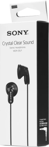 Наушники вкладыши Sony MDR-E9LP 1.2м черный проводные в ушной раковине (MDR-EX9LP/BZ1E)