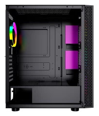 Корпус GMNG GG-CC120 черный без БП ATX 5x120mm 5x140mm 2xUSB2.0 1xUSB3.0 audio bott PSU