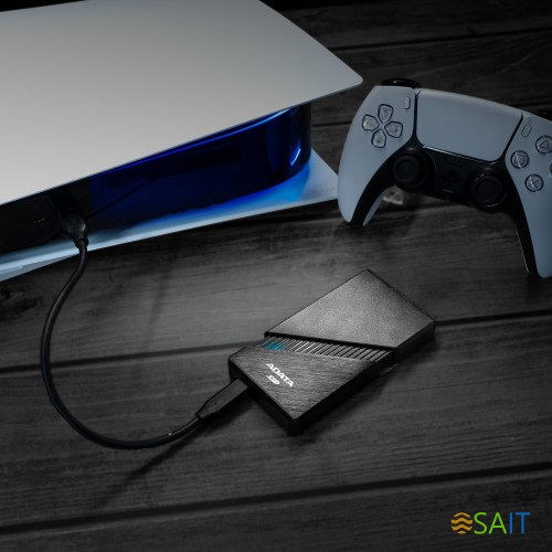 Накопитель SSD A-Data USB-C 4.0 1TB SE920-1TCBK SE920 2.5" черный