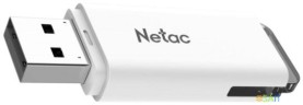 Флеш Диск Netac 8Gb U185 NT03U185N-008G-20WH USB2.0 белый