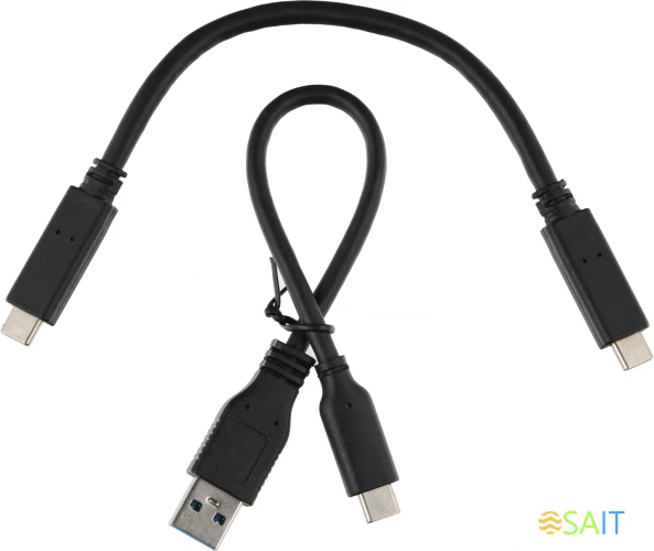 Накопитель SSD A-Data USB-C 256Gb ASE760-256GU32G2-CBK SE760 1.8" черный