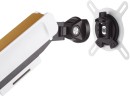 Кронштейн для мониторов Ultramounts UM732W белый/коричневый 17"-32" макс.8кг крепление к столешнице поворот и наклон