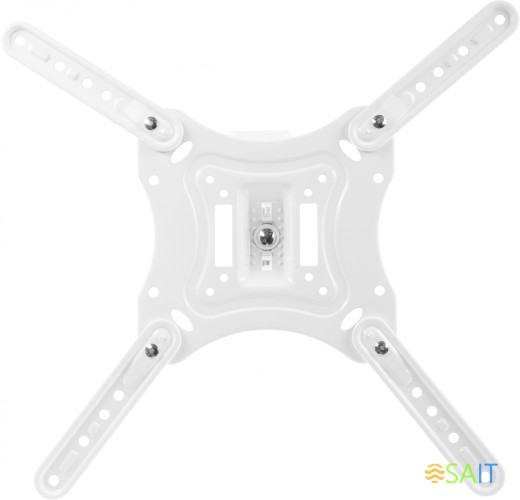 Кронштейн для телевизора Ultramounts UM870W белый 23"-55" макс.30кг настенный поворот и наклон