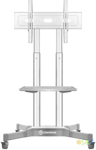 Стойка для телевизора Onkron TS1351 белый 32"-65" макс.50кг напольный мобильный