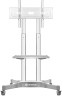 Стойка для телевизора Onkron TS1351 белый 32"-65" макс.50кг напольный мобильный