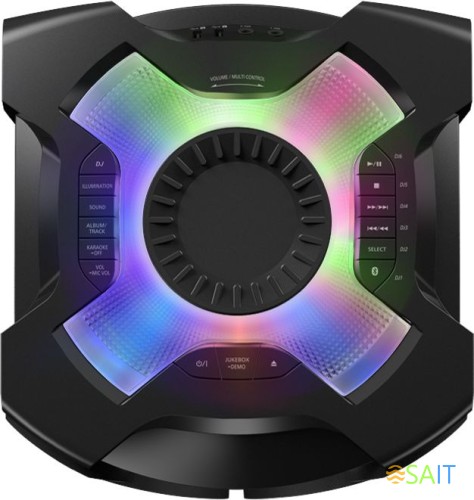 Минисистема Panasonic SC-TMAX40GSK черный 1200Вт CD CDRW FM USB BT