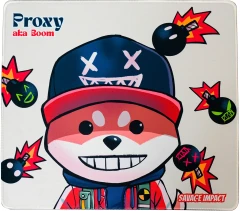 Коврик для мыши A4Tech Bloody SI-45 Proxy Boom Sand рисунок 45x40x4мм (SI-45)