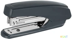 Степлер Deli E0238Sblack N10 (15листов) встроенный антистеплер черный 50скоб закрытый коробка