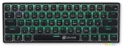Клавиатура Оклик K763W механическая черный USB беспроводная BT/Radio Multimedia for gamer LED (1920548)
