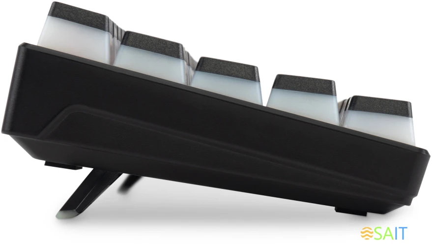 Клавиатура Оклик K763W механическая черный USB беспроводная BT/Radio Multimedia for gamer LED (1920548)