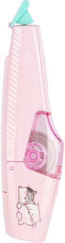 Лента коррект. Deli EH21401 6мх5мм ассорти корпус белый блистер