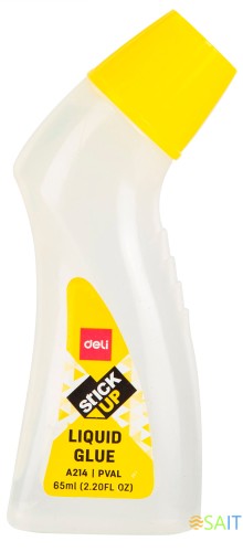 Клей жидкий Deli EA21410 65мл тканевый аппликатор Stick UP