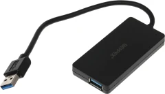 Разветвитель USB 3.0 BPH-3013 4порт. черный