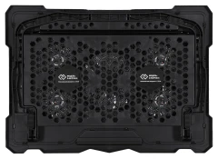 Подставка для ноутбука Digma D-NCP180-5 18"415x295x25мм 2xUSB 5x 79/150ммFAN 850г черный