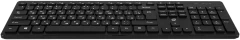 Клавиатура Оклик K733 черный USB slim Multimedia