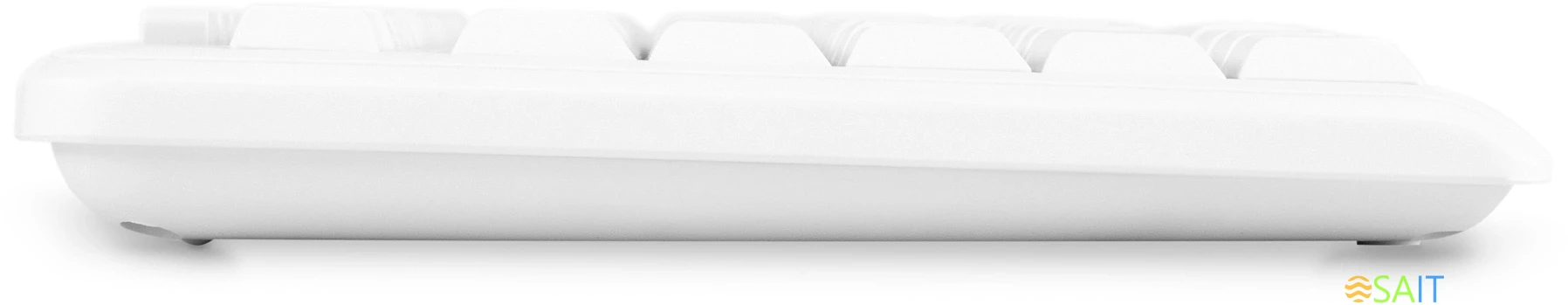 Клавиатура Оклик K225W белый USB беспроводная Multimedia (1875235)