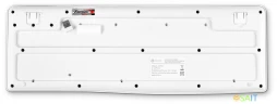 Клавиатура Оклик K225W белый USB беспроводная Multimedia (1875235)