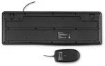 Клавиатура + мышь Оклик S650 клав:черный мышь:черный USB Multimedia (1875246)
