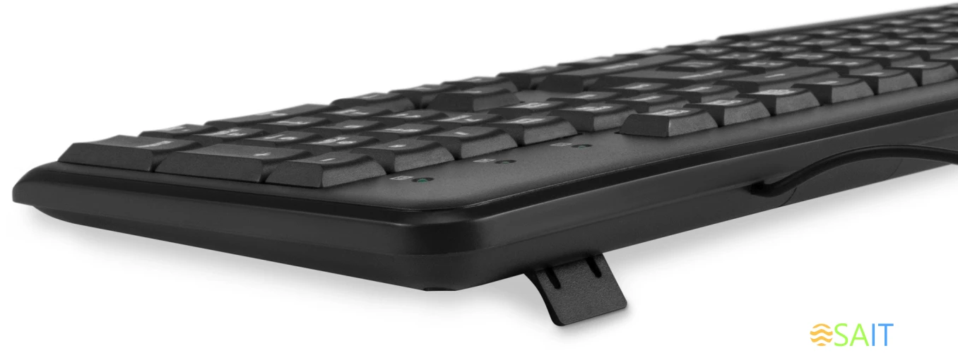 Клавиатура + мышь Оклик S650 клав:черный мышь:черный USB Multimedia (1875246)