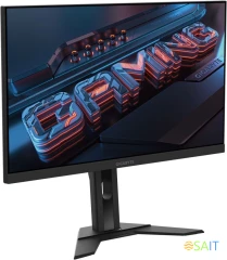 Монитор Gigabyte 27" M27QA черный IPS LED 0.5ms 16:9 HDMI полуматовая HAS 1000:1 350cd 178гр/178гр 2560x1440 180Hz FreeSync DP QHD USB 5.15кг