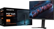 Монитор Gigabyte 27" M27QA черный IPS LED 0.5ms 16:9 HDMI полуматовая HAS 1000:1 350cd 178гр/178гр 2560x1440 180Hz FreeSync DP QHD USB 5.15кг