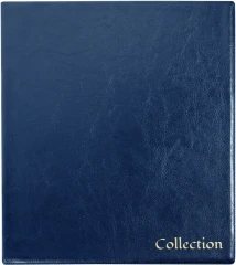 Папка на 4-х D-кольцах Silwerhof Create верт. ПВХ 0.6мм синий