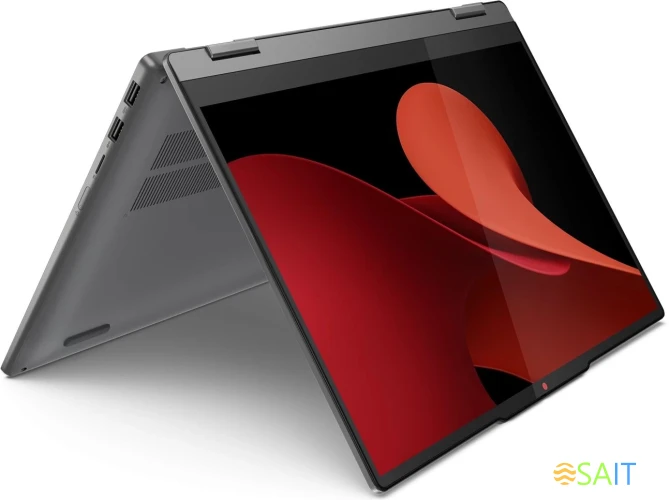 Ноутбук Lenovo IdeaPad 5 16AHP9 Ryzen 5 8645HS 16Gb SSD512Gb AMD Radeon 760M 16" OLED Touch 2K (2048x1280) noOS grey WiFi BT Cam (83DS003XRK)