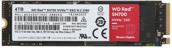 Накопитель SSD WD Original PCIe 3.0 x4 4TB WDS400T1R0C Red SN700 M.2 2280