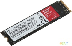 Накопитель SSD WD Original PCIe 3.0 x4 4TB WDS400T1R0C Red SN700 M.2 2280