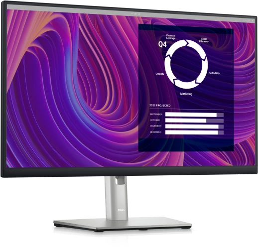 Монитор Dell 23.8" P2423D черный IPS LED 5ms 16:9 HDMI матовая HAS Piv 1000:1 300cd 178гр/178гр 2560x1440 60Hz DP Quad 2K (1440p) USB 5.45кг