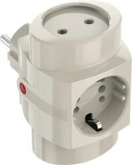 Сетевой разветвитель Pilot TR (3 розетки) белый (коробка)