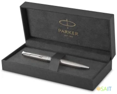 Ручка шариков. Parker Sonnet Core K526 (1931512) Stainless Steel CT M черн. черн. подар.кор.