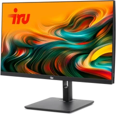 Моноблок IRU 23ID 23.8" Full HD i7 1255U (1.7) 16Gb SSD512Gb UHDG CR noOS GbitEth WiFi BT 120W Cam черный 1920x1080