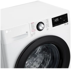 Стиральная машина LG F2V3PS6W класс: A загр.фронтальная макс.:8кг белый инвертер