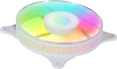 Вентилятор для корпуса GMNG GG-CF120FRGB3-PWMWH RGB 120х120x25 белый 4-pin 28дБ Ret