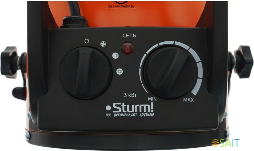 Тепловая пушка электрическая Sturm! FH3022C оранжевый