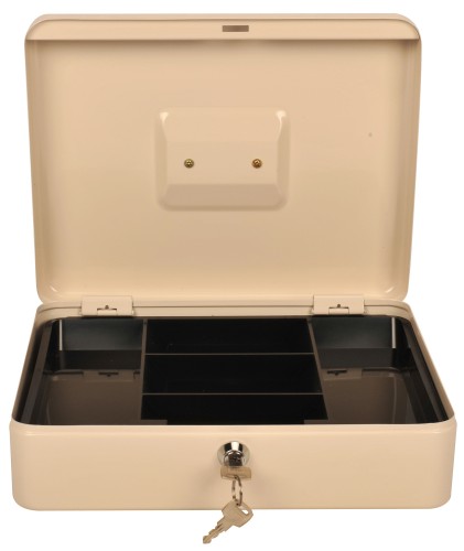 Ящик для денег Cactus CS-CB-004WT 90x300x240 бежевый металл