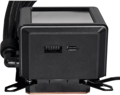 Система водяного охлаждения Lian-Li Galahad II LCD 360 ARGB Soc-AM5/AM4/1200/1700/1851 черный 79.9-30dB Al+Cu LCD Ret (G89.GA2ALCD36B.00)